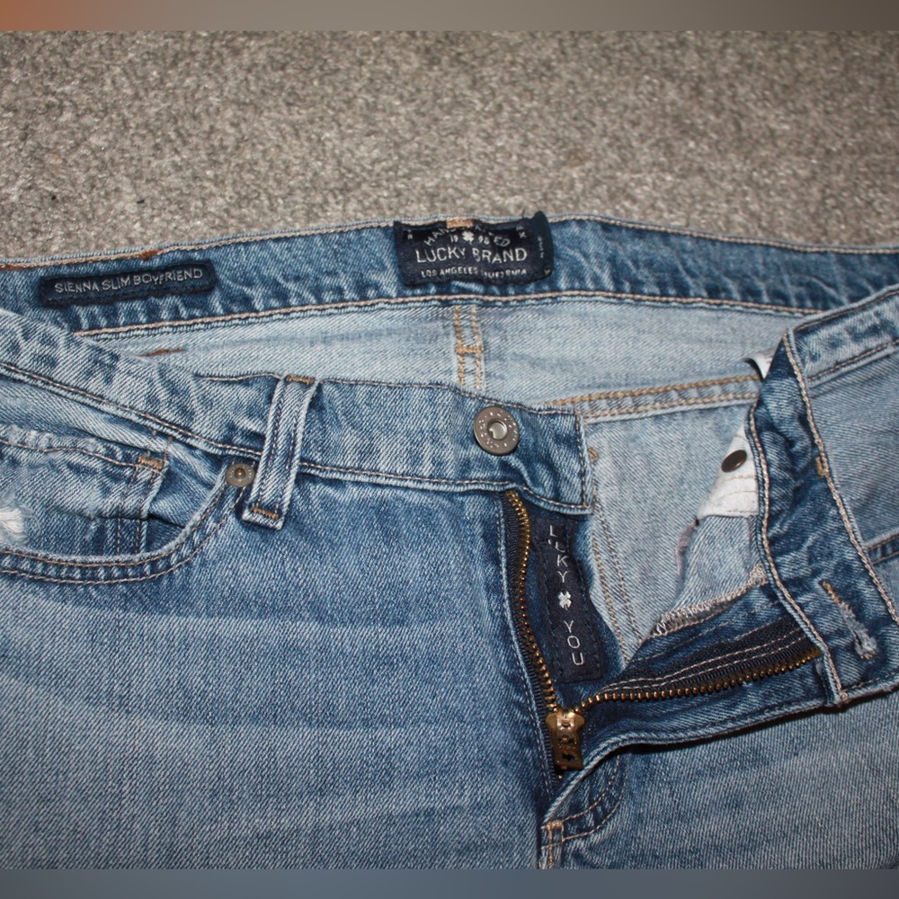 Lucky Brand Sienna Slim Boyfriend Jeans